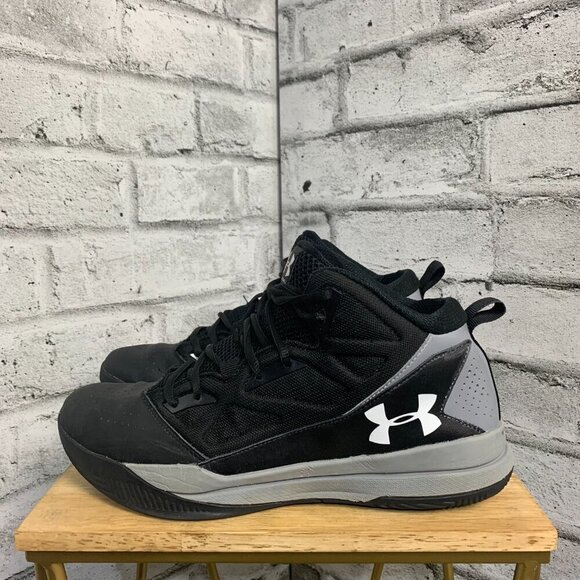 Under Armour Basketball Jet Mid Shoes Sneakers - Picture 2 of 9